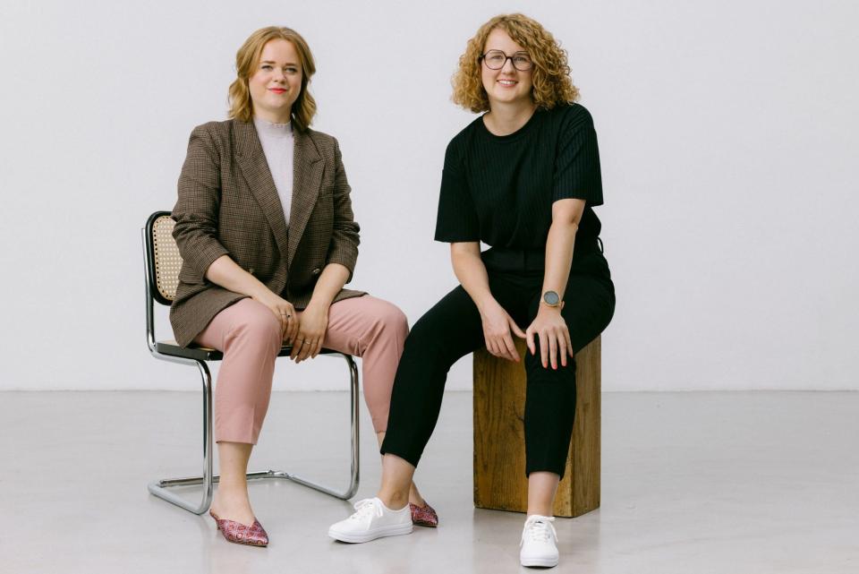 Lisa-Marie Fassl (links) und Nina Wöss sind die Gründerinnen von Female Founders, einem Netzwerk für Frauen in der Startup-Szene.  - Copyright: Female Founders