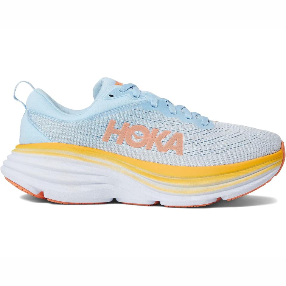 <p><a href="https://go.redirectingat.com?id=74968X1596630&url=https%3A%2F%2Fwww.dickssportinggoods.com%2Fp%2Fhoka-womens-bondi-8-running-shoes-22fhqwbnd8blkwhtxftw%2F22fhqwbnd8blkwhtxftw&sref=https%3A%2F%2Fwww.womansday.com%2Fhealth-fitness%2Fg22668274%2Fbest-walking-shoes-women%2F" rel="nofollow noopener" target="_blank" data-ylk="slk:Shop Now;elm:context_link;itc:0;sec:content-canvas" class="link ">Shop Now</a></p><p>Women's Bondi 8 Running Shoes</p><p>dickssportinggoods.com</p><p>$164.99</p><span class="copyright">Hoka</span>