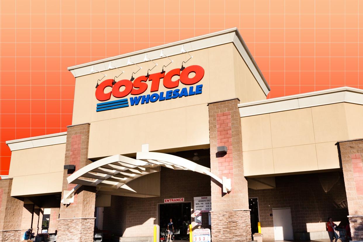 a photo of a Costco storefront