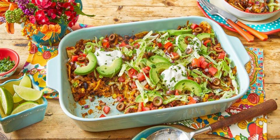 ground beef recipes taco casserole