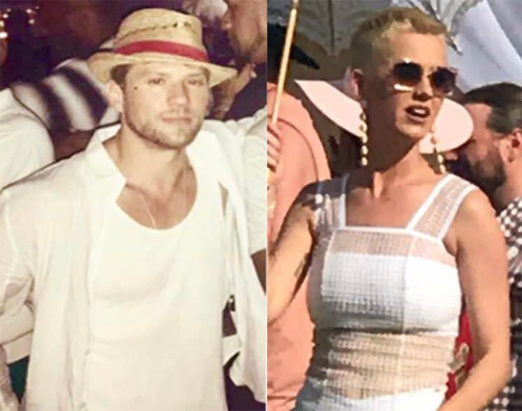 Ryan Phillippe and Katy Perry at Coachella