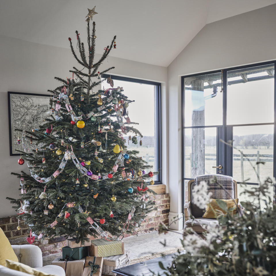 kent stable block conversion christmas tree