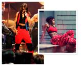 <p>Teyana Taylor loves a good athletic pant and crop top, and her personal style consistently serves us Aaliyah vibes. (Photos: Getty Images, <a rel="nofollow noopener" href="https://www.instagram.com/p/BLJljSQhklb/?taken-by=teyanataylor" target="_blank" data-ylk="slk:/Reebok;elm:context_link;itc:0;sec:content-canvas" class="link ">/Reebok </a></p>