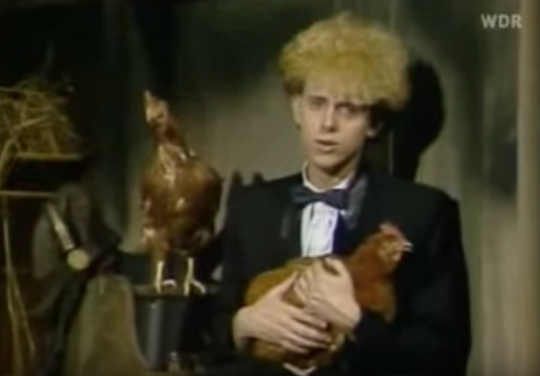 Martin Gore and chicken