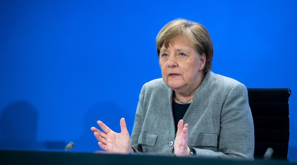 German Chancellor Angela Merkel 