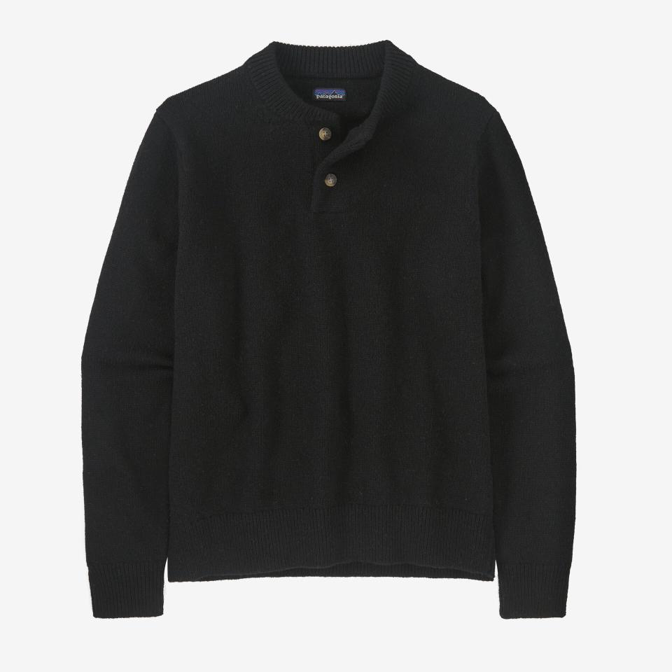 <p><a href="https://go.redirectingat.com?id=74968X1596630&url=https%3A%2F%2Fwww.patagonia.com%2Fproduct%2Fmens-recycled-wool-blend-buttoned-sweater%2F51130.html&sref=https%3A%2F%2F" rel="nofollow noopener" target="_blank" data-ylk="slk:Shop Now;elm:context_link;itc:0;sec:content-canvas" class="link ">Shop Now</a></p><p>Recycled Wool-Blend Buttoned Sweater</p><p>patagonia.com</p><p>$138.99</p>