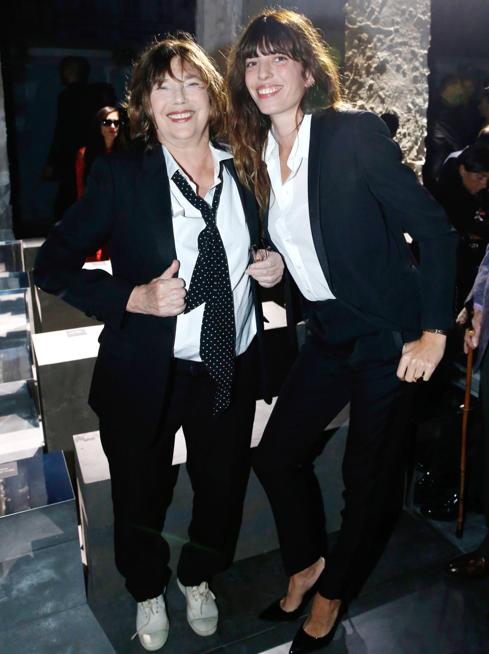 Jane Birkin and Lou Doillon