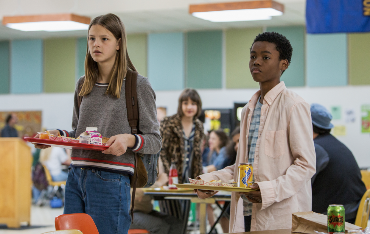 Peyton Kennedy (Kate) and Jahi Di’Allo Winston (Luke) in <em>Everything Sucks!.</em> (Photo: Scott Patrick Green/Netflix)