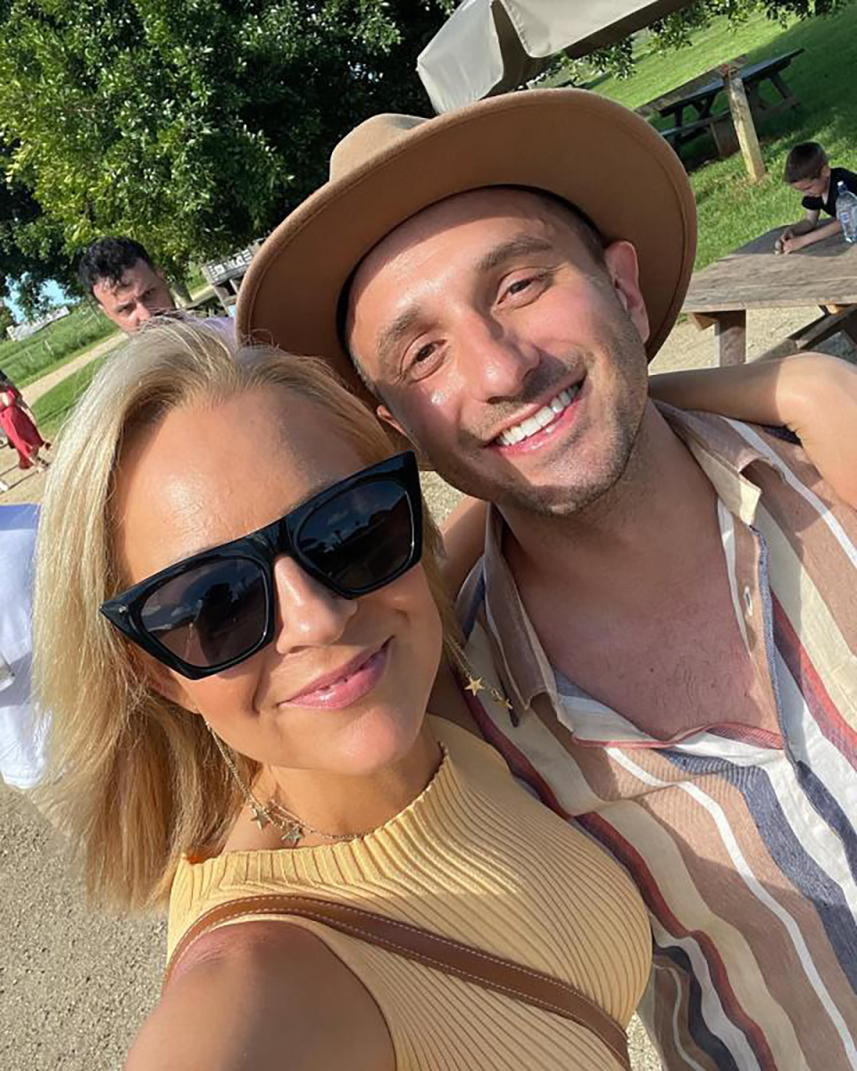 Carrie Bickmore and Tommy Little.
