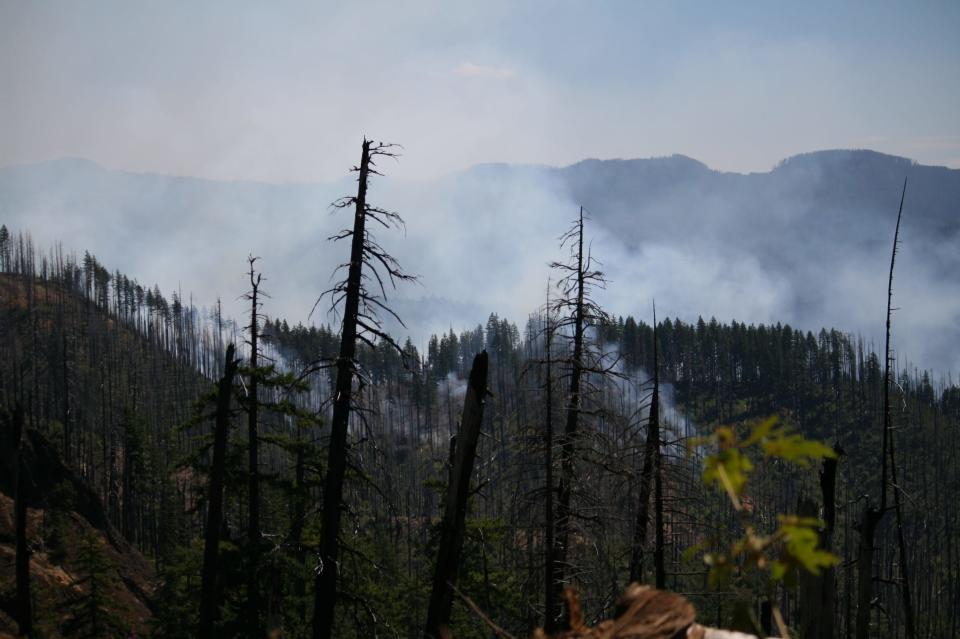 The Bedrock Fire has grown to 14,719 acres.