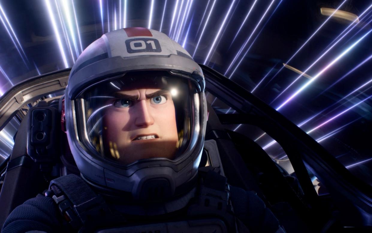 Facing down the future: a scene from Lightyear, out June 17 - Disney/Pixar