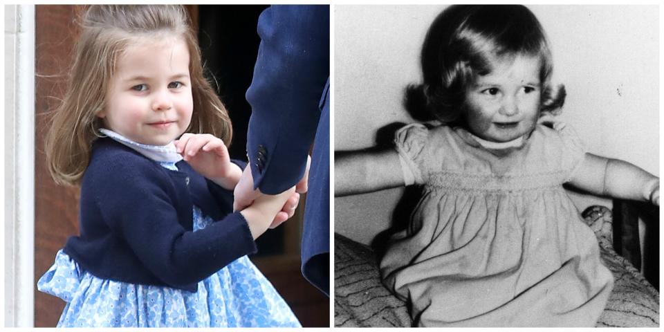 Princess Charlotte looks exactly like Princess Diana in these photos