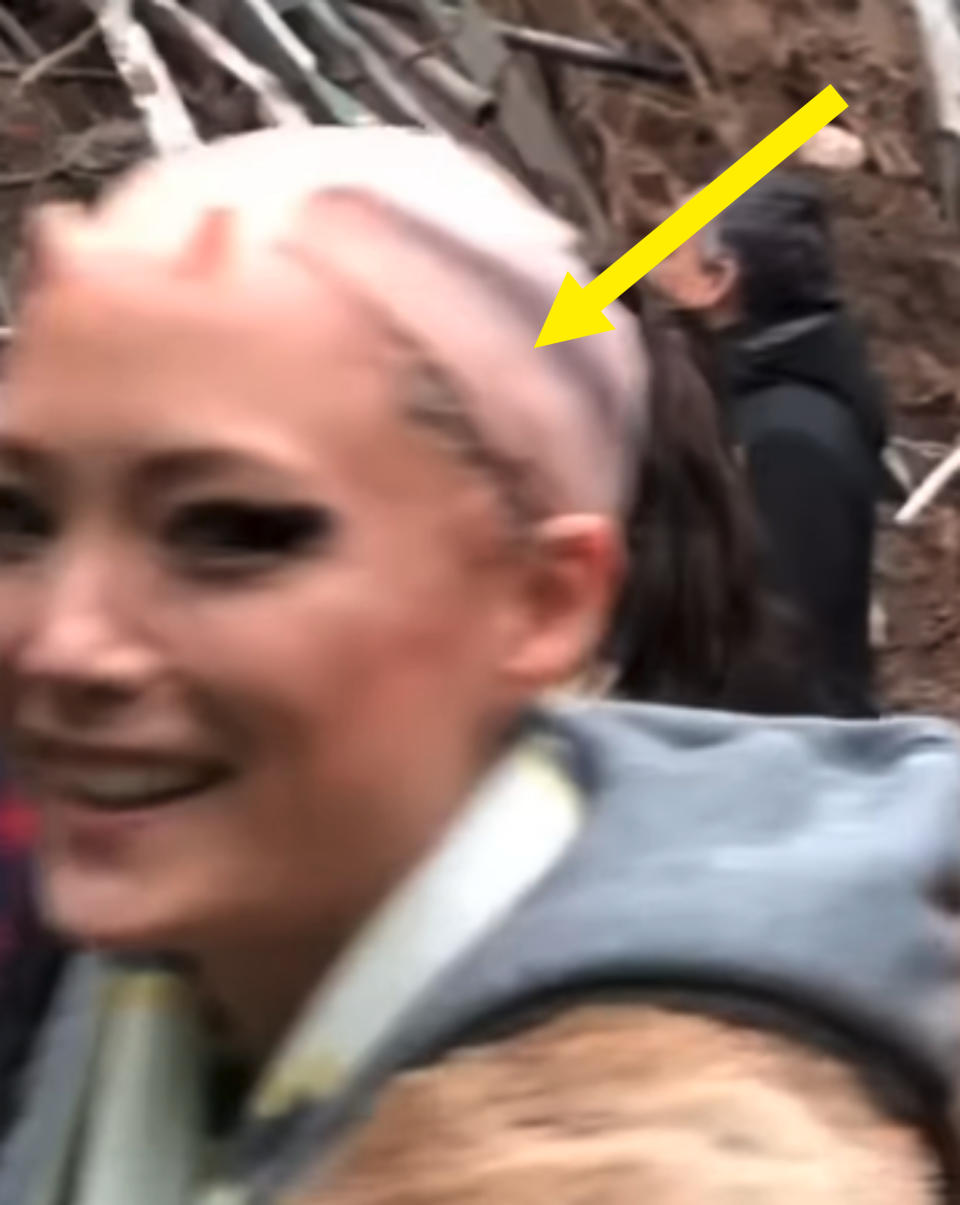 Closeup of Pom Klementieff