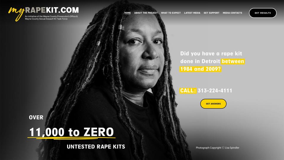 Wayne County's new website, MyRapeKit.com, aims to reach survivors of sex assault whose rape kits were abandoned for decades in a police warehouse.