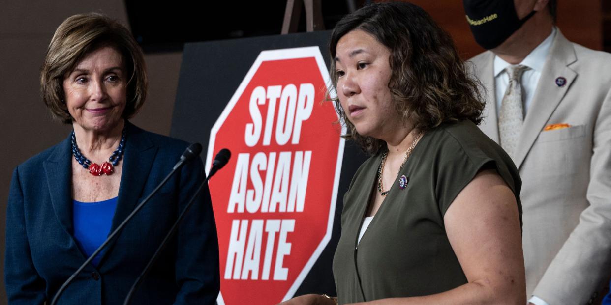 grace meng nancy pelosi anti-Asian hate crimes bill