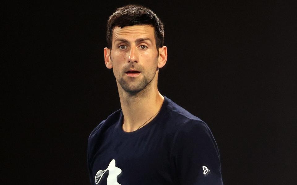 Novak Djokovic Australian Open - AFP