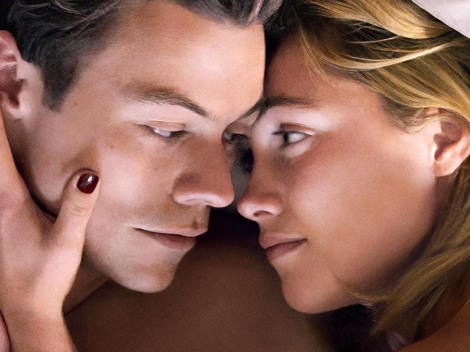 Harry Styles and Florence Pugh in ‘Don’t Worry Darling’ (Warner Bros)