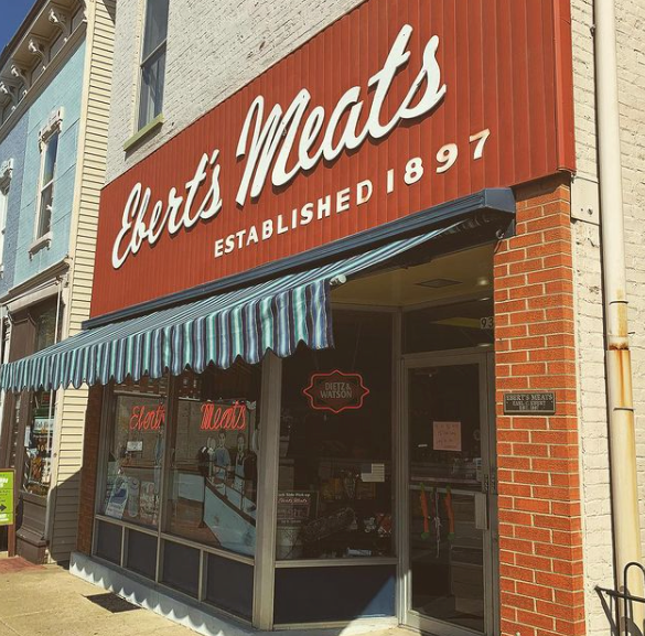 Ebert's Meats on Monmouth Street in Newport.