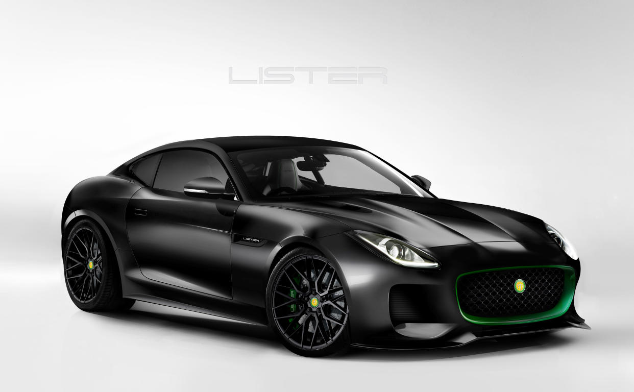 The LFT 666 is a Jaguar F-Type with added evil