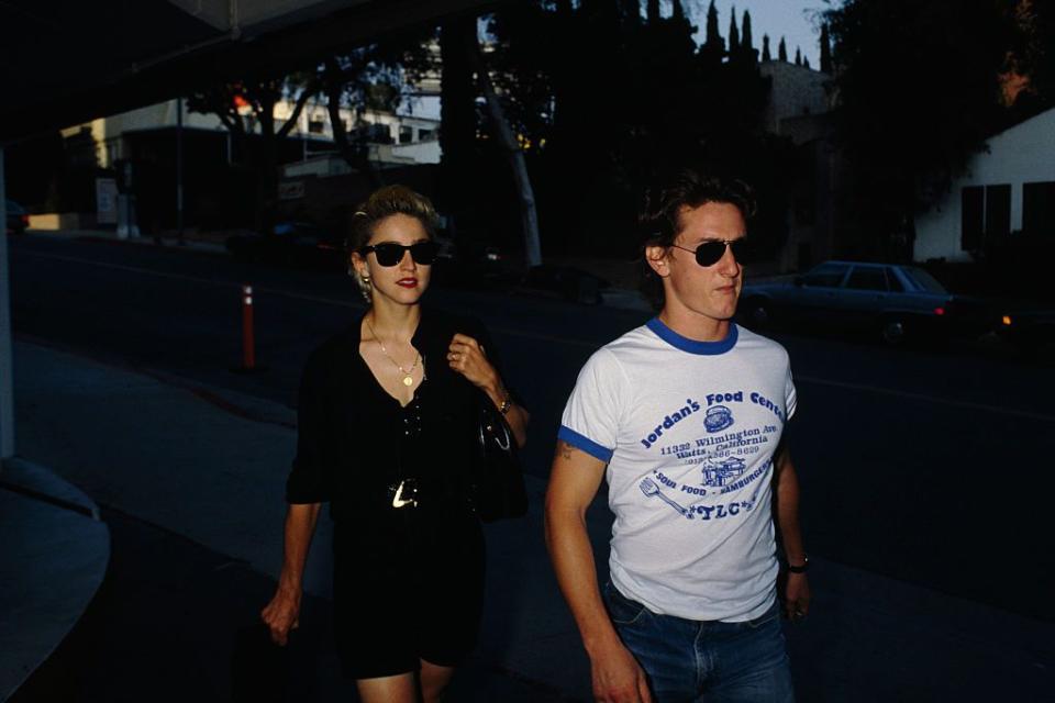 madonna with sean penn