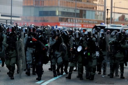 Anti-government demonstration in Hong Kong