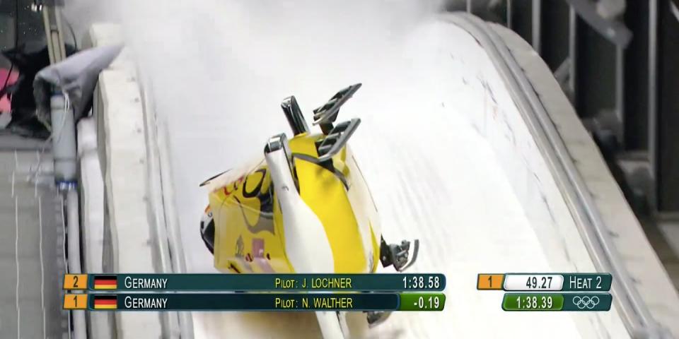 German bobsleigh