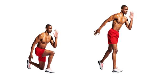 split squat jumps