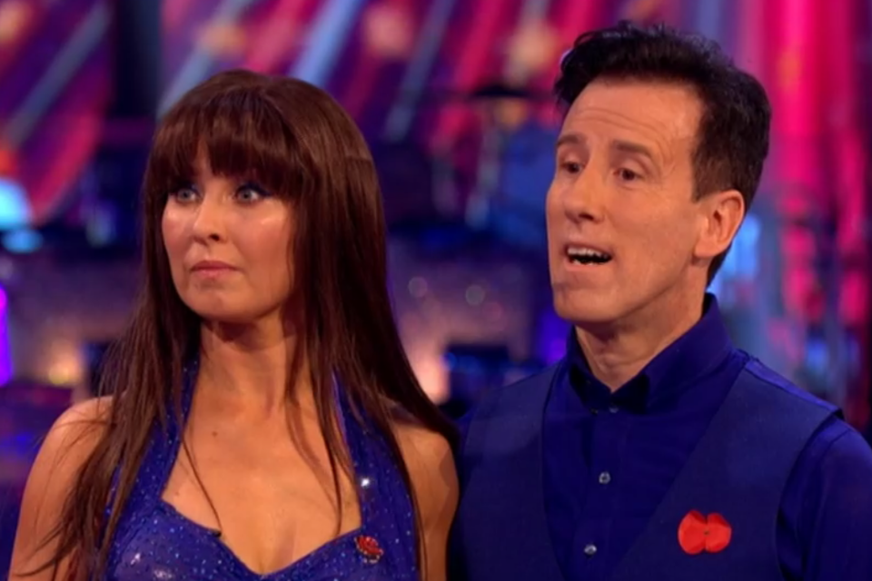 Criticism: Du Beke, pictured with Emma Barton, hit back on Saturday night (BBC)