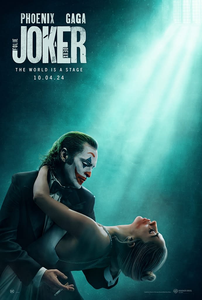 Joker: Folie a Deux, poster, Joaquin Phoenix, Lady Gaga