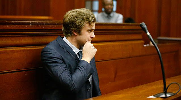 Van Breda, a former Scotch College student, is accused of murdering his family with an axe. Source: AAP