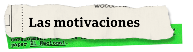 Las motivaciones