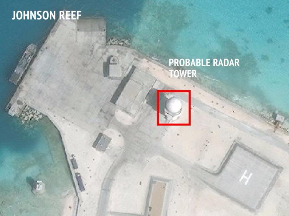 Johnson South Reef south china sea csis