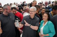 Apple's 'Wonderlust' event at the company's headquarters in Cupertino, California