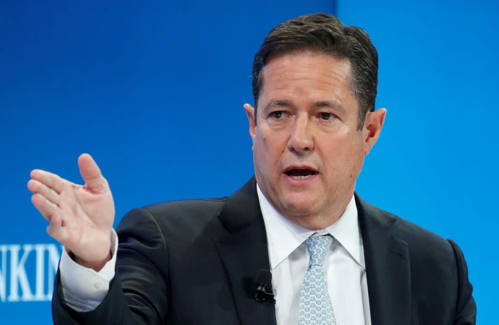 Outgoing Barclays boss Jes Staley  (REUTERS)