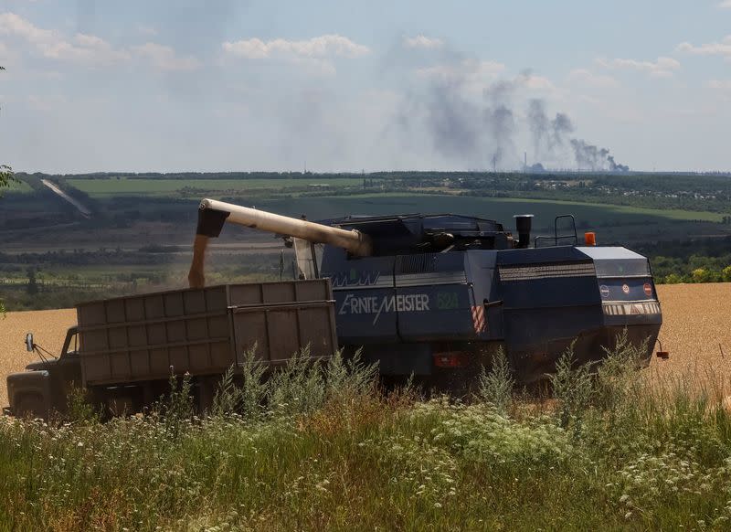 Russia's attack on Ukraine continues, in Donbas region