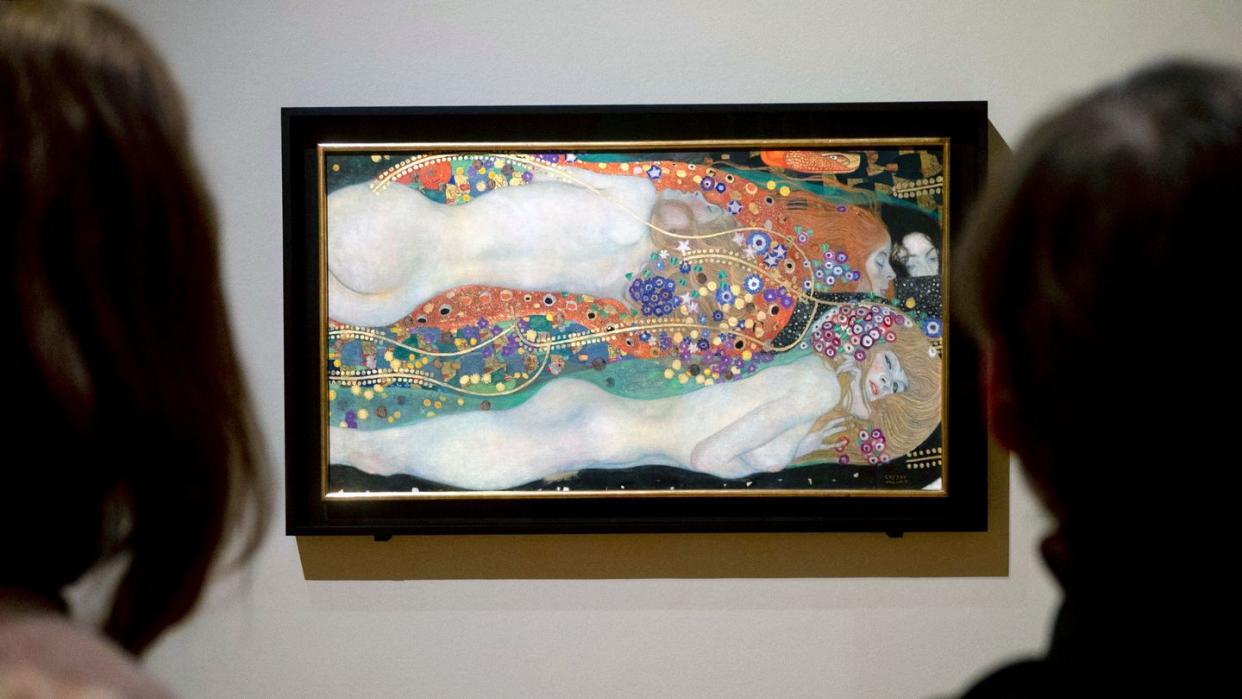 austria art painting klimt exhibition