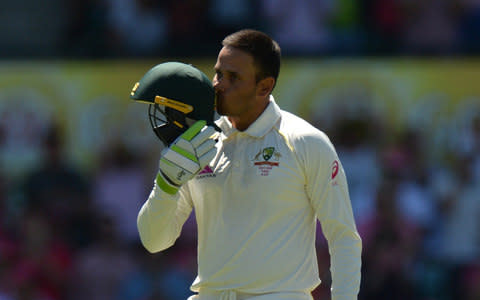 Usman Khawaja made a huge score - Credit: Getty