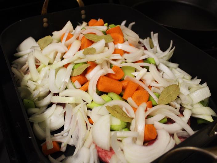 ina garten brisket vegetables before cooking