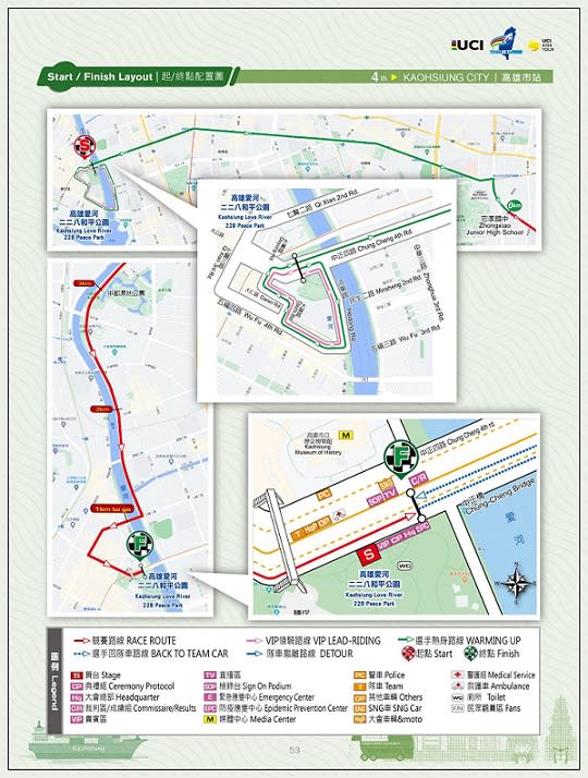 2022國際自由車環台公路大賽高雄4站