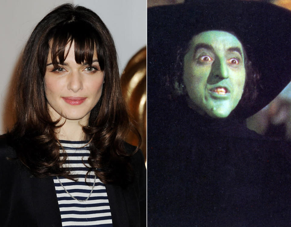 Rachel Weisz, who won an Oscar in 2006 for her role in "The Constant Gardener," is set to play wicked witch Evanora in "Oz: The Great and Powerful," set to fly into theaters on March 8, 2013.