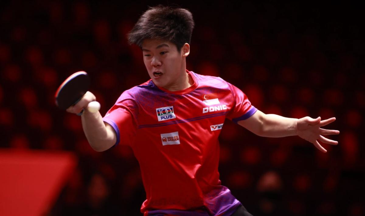 WTT Singapore Smash 2024 Izaac Quek can't repeat last year's giant