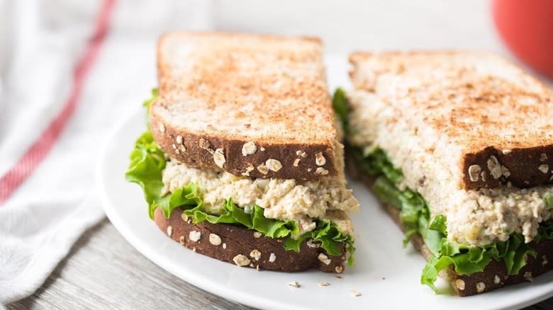 Chick-fil-A chicken salad sandwich