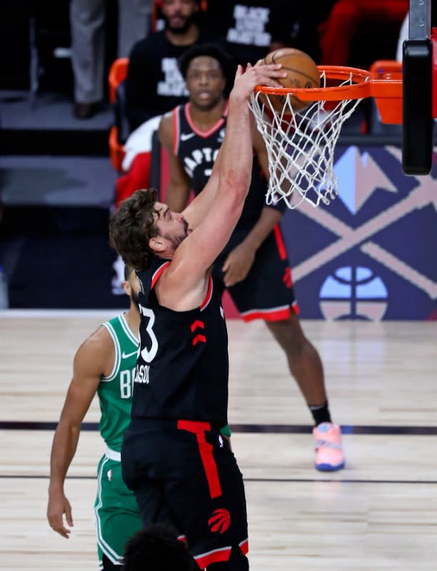 NBA: Playoffs-Toronto Raptors at Boston Celtics