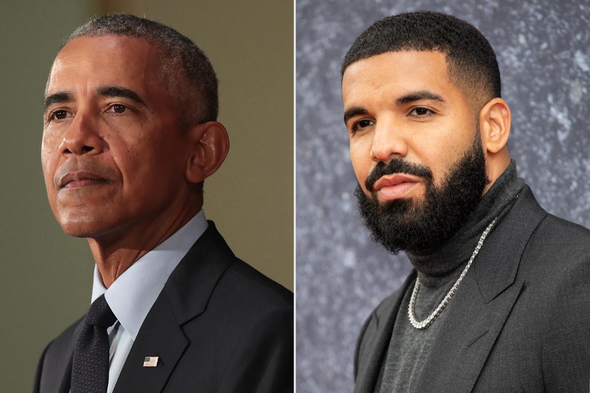 Drake accused of 'making it about himself' after posting Obama