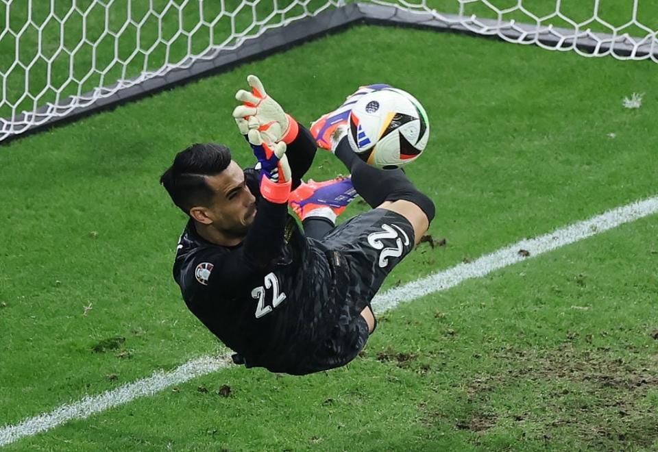 Diogo Costa was the hero vs Slovenia (Photo by Alex Grimm/Getty Images)