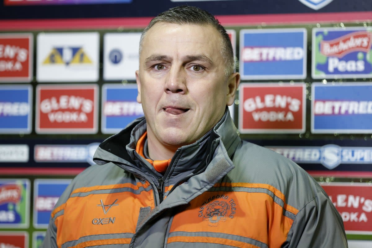 Castleford Tigers have appointed Andy Last as head coach (Richard Sellers/PA) (PA Wire)