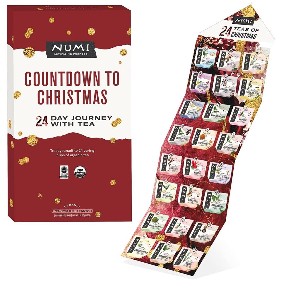 3) Numi Organic Tea Advent Calendar