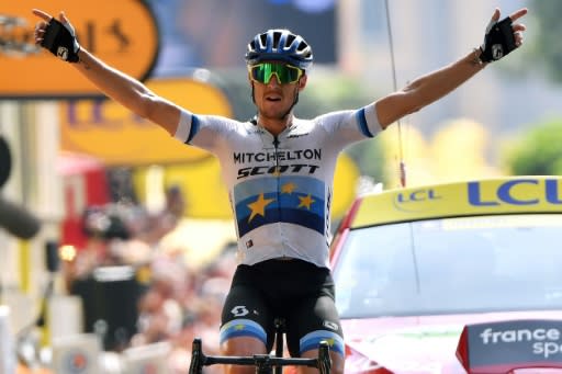 Italy's Matteo Trentin won his first Tour de France stage since 2014 with the victory in Gap