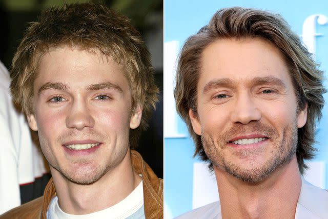 <p>Peter Kramer/Getty; JC Olivera/FilmMagic</p> Chad Michael Murray in 2004; in 2024