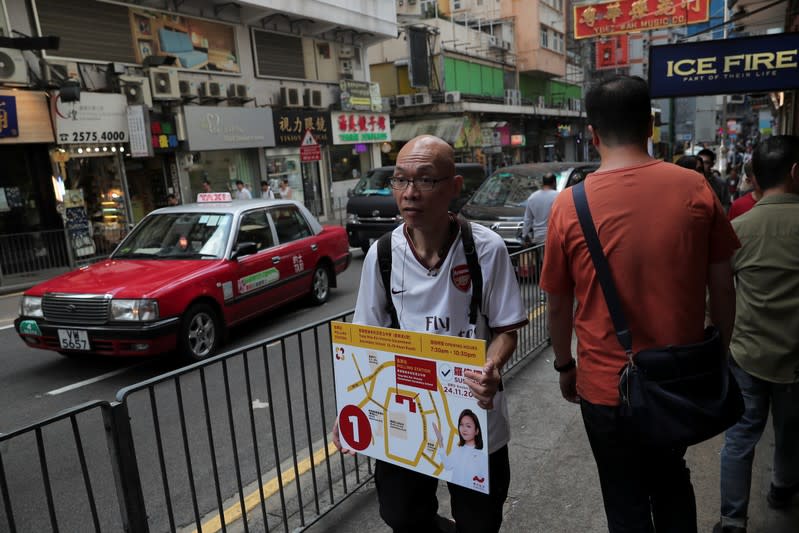 Hong Kong ahead of district council elections